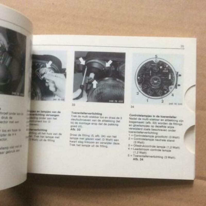 Handleiding BMW R45 en R65 - Nederlands instructieboekje