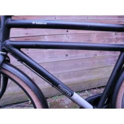 Batavus cnctd (als Gazelle NL) h 54 mat zwart 3V