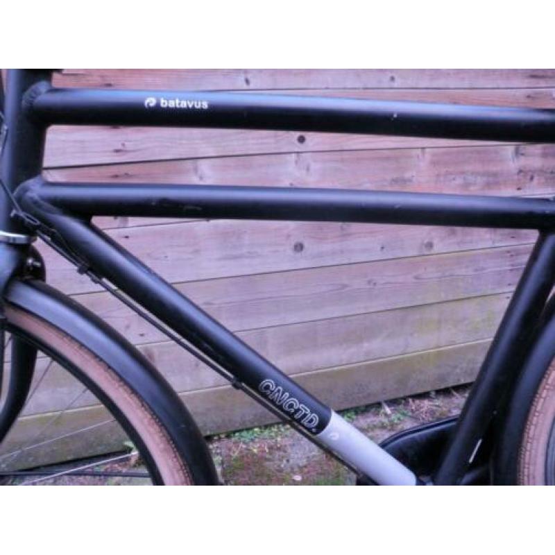 Batavus cnctd (als Gazelle NL) h 54 mat zwart 3V