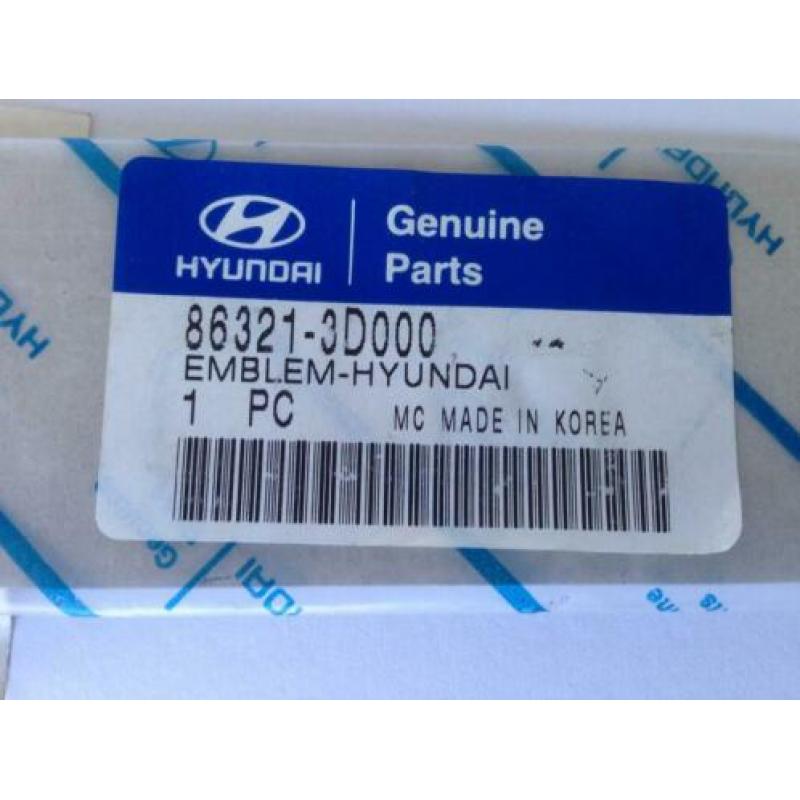 Hyundai Sonata GLS nieuw stock emblemen type naam plaatjes