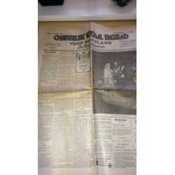 Christelijk sociaal dagblad , de Amsterdammer uit 1937
