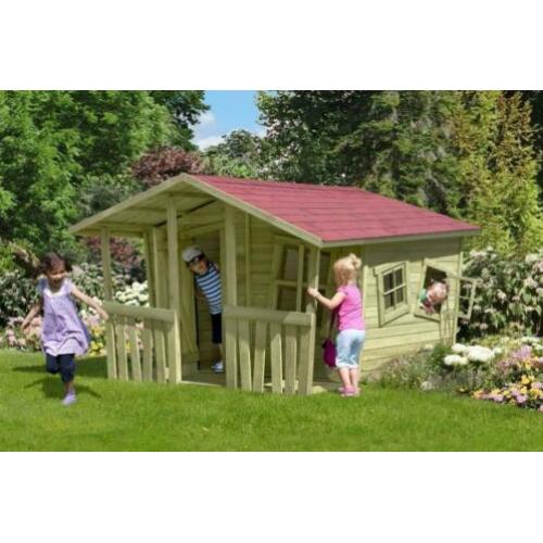 Houten Speelhuisje Crazy Felix | Prachtig kinderhuisje 882