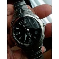 Mooie stoere Seiko kenetic horloge