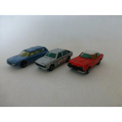 Matchbox en Majorette Citroën CX Ford Capri Simca Chrysler