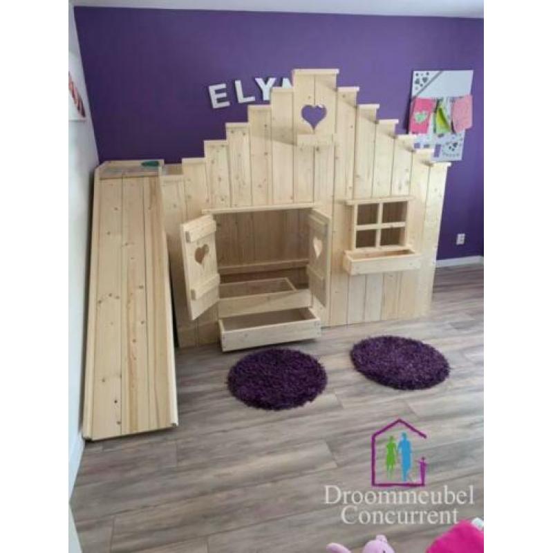 GRATIS BEZORGD! Bedhuisje Vogelhuis Lux Boomhutbed