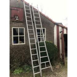 Tweedelige ladder