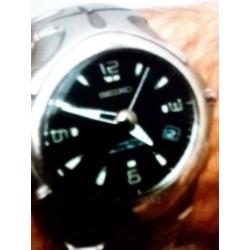 Mooie stoere Seiko kenetic horloge
