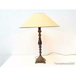 2 Grote messing tafellampen 84137