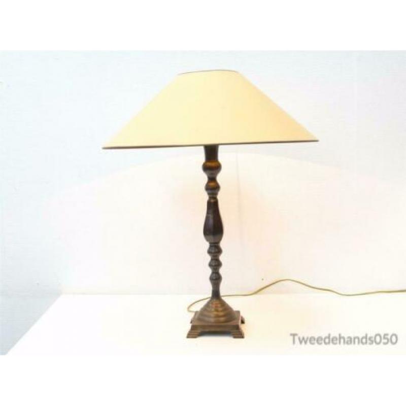 2 Grote messing tafellampen 84137