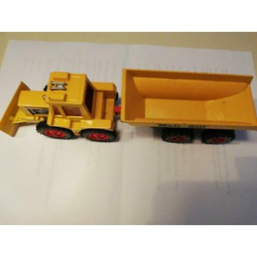 Matchbox Muir Hill K5 tractor en trawler 1973