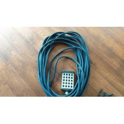 DAP audio studio multicorekabel stagebox.