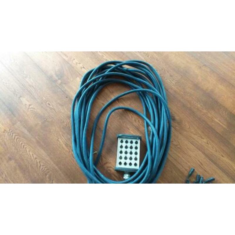 DAP audio studio multicorekabel stagebox.
