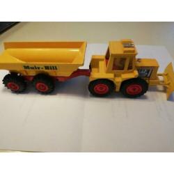 Matchbox Muir Hill K5 tractor en trawler 1973