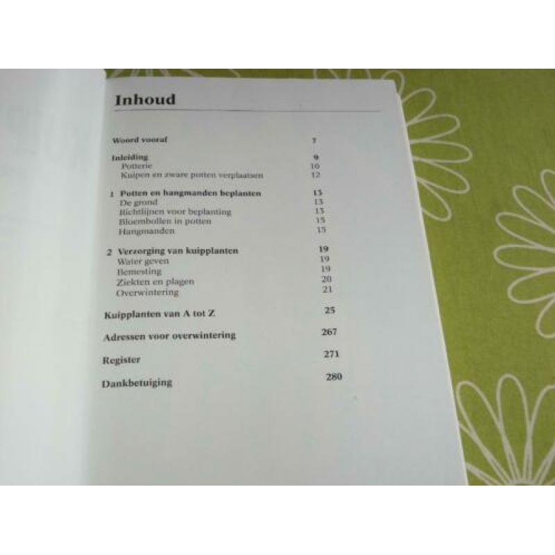 Geïllustreerde kuipplanten encyclopedie