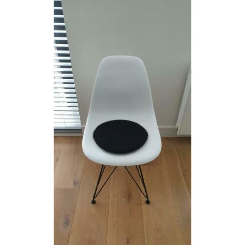 Kuipstoelen wit 4x