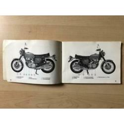 Honda CB 750 Four instructie boekje (NL)