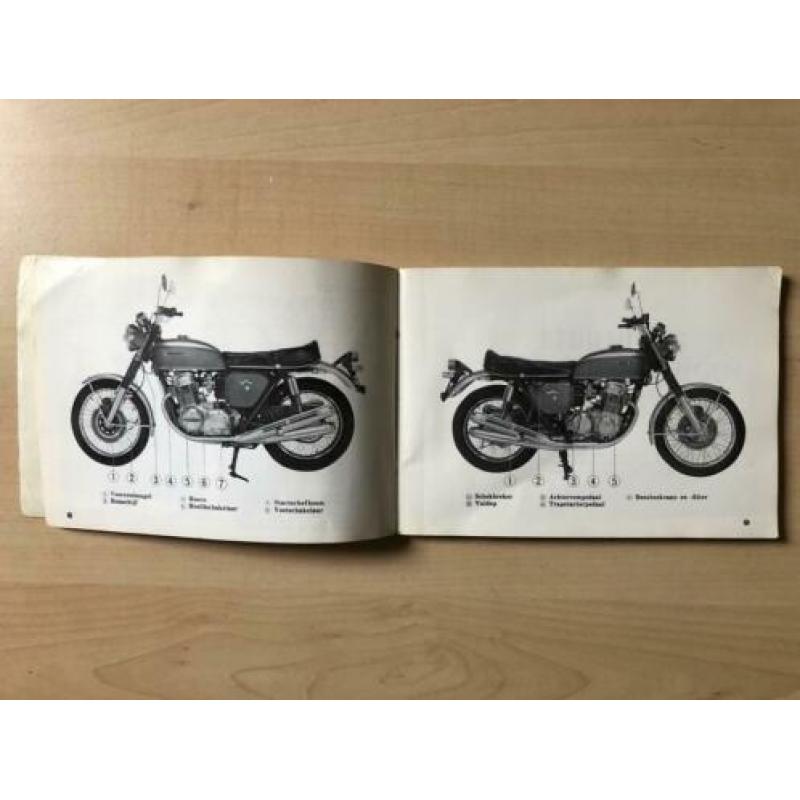 Honda CB 750 Four instructie boekje (NL)