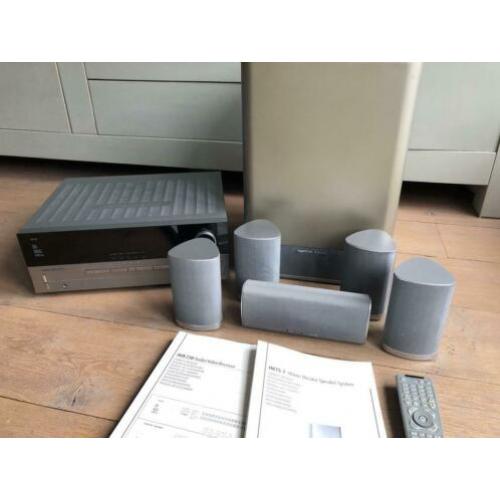 Harman kardon avr 230 receiver en HKTS 7 speakers surround