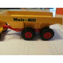 Matchbox Muir Hill K5 tractor en trawler 1973