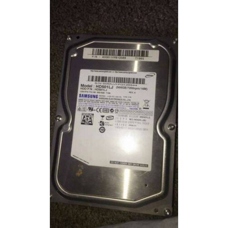 500GB Samsung Harde Schijf