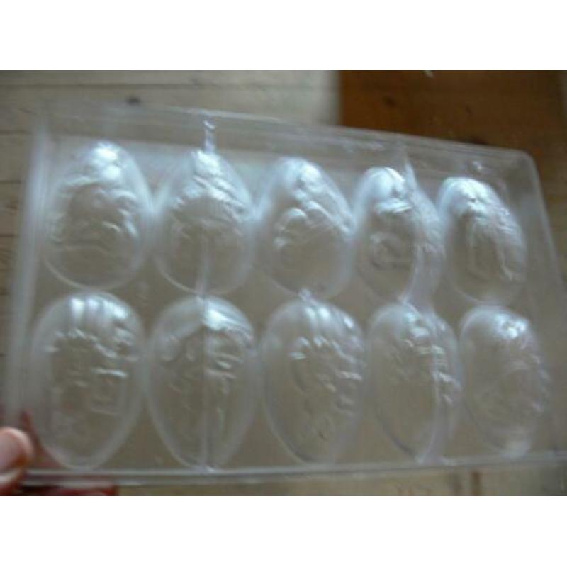chocolade vormen holfiguren