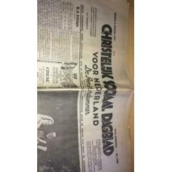 Christelijk sociaal dagblad , de Amsterdammer uit 1937