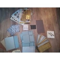 (7) groot condeleance pakket kaarten maken karton papierblok