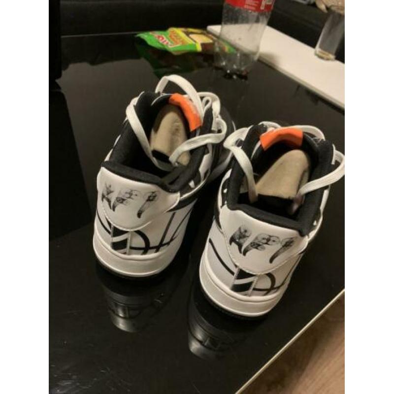 Nike sneakers.