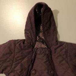 Skipakje baby pakje paars maat 62 m&s m en s overall winter