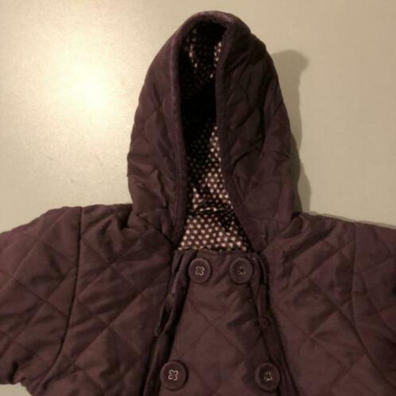 Skipakje baby pakje paars maat 62 m&s m en s overall winter