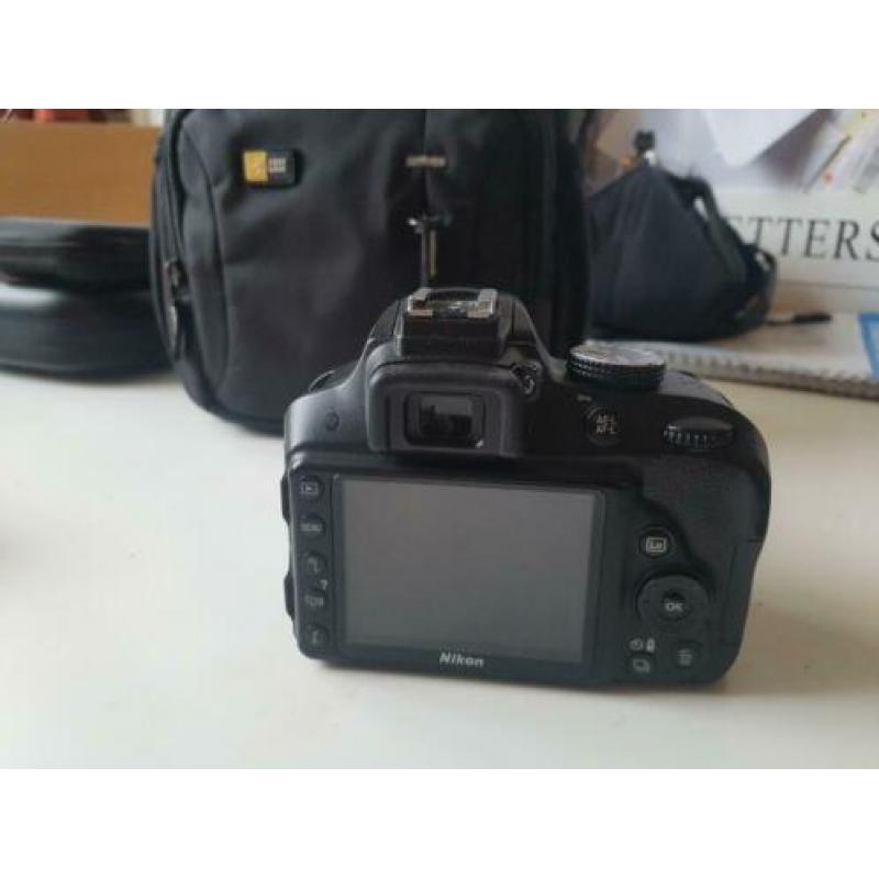 Nikon D3300 + twee lenzen