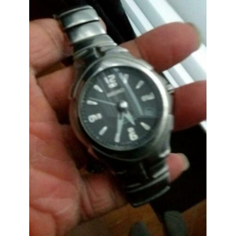 Mooie stoere Seiko kenetic horloge