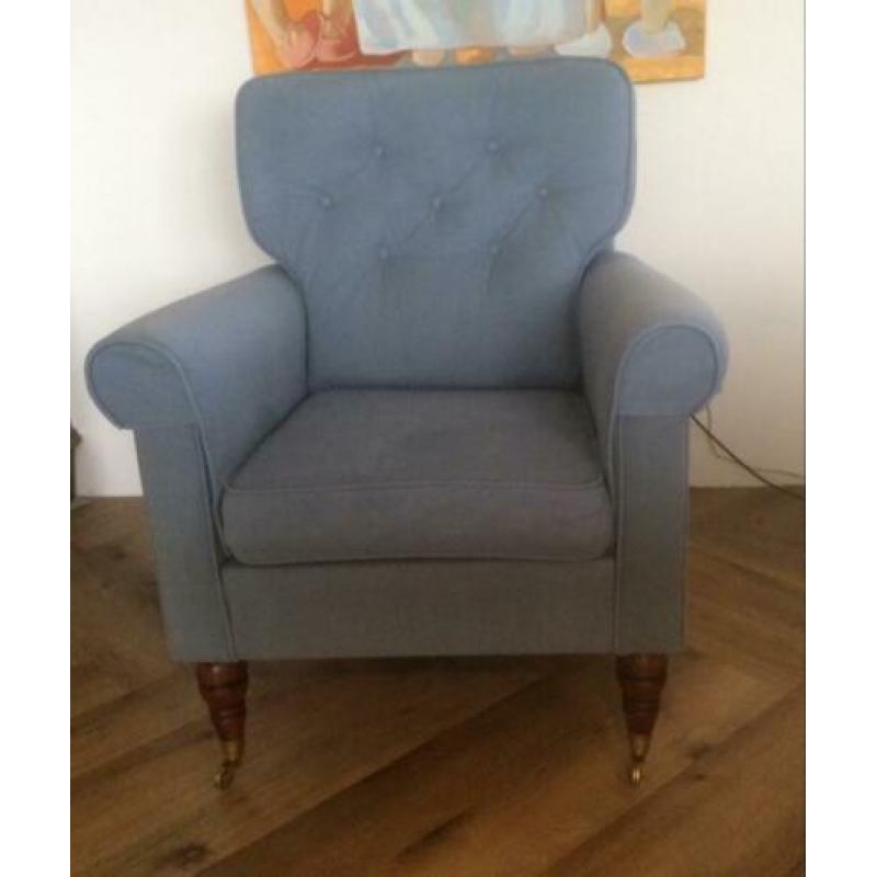 2 stijlvolle Engelse Fauteuils