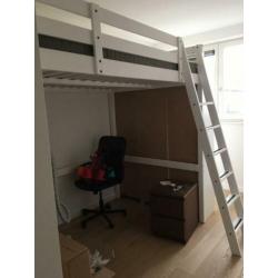 Twee persoons hoogslaper inclusief matras