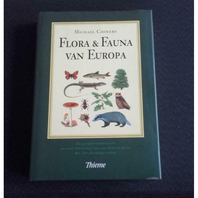 flora & fauna van Europa in kleur - Thieme Michael Chinery
