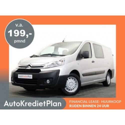 Citroën Jumpy 1.6 HDI L2 H1 Dubbel Cabine Lang, 5 Pers, Navi