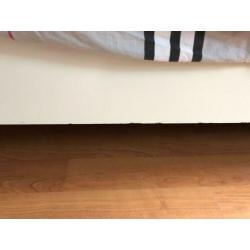 Hemnes 1 persoons bed wit, t.e.a.b.