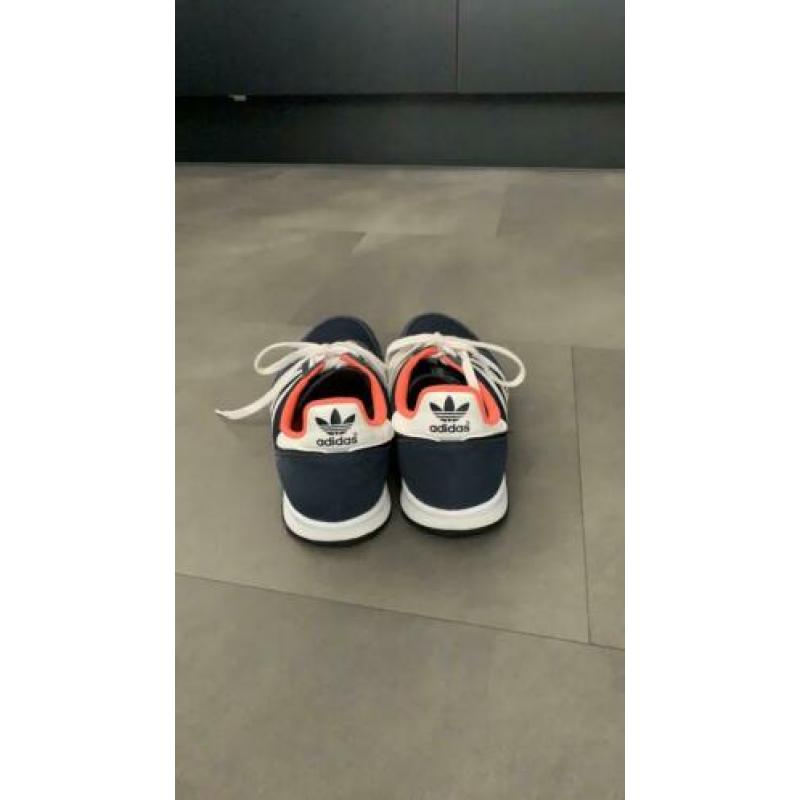 Adidas schoenen blauw roze maat 36 2/3