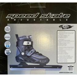 Nijdam semi-soft noren maat 34-37 incl schaatsbeschermers