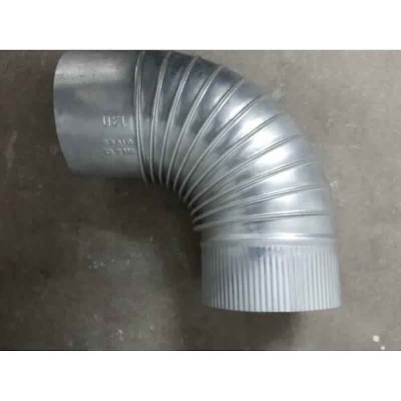 Te koop dunwandige plooibocht 130 spie/mof 90 graden