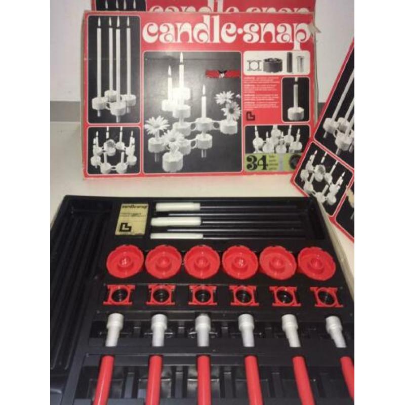 Candle-snap seventies kandelaar vintage retro zelf maken