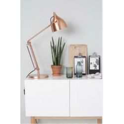 Lamp tafellamp Reader Bureaulamp Zuiver Koper