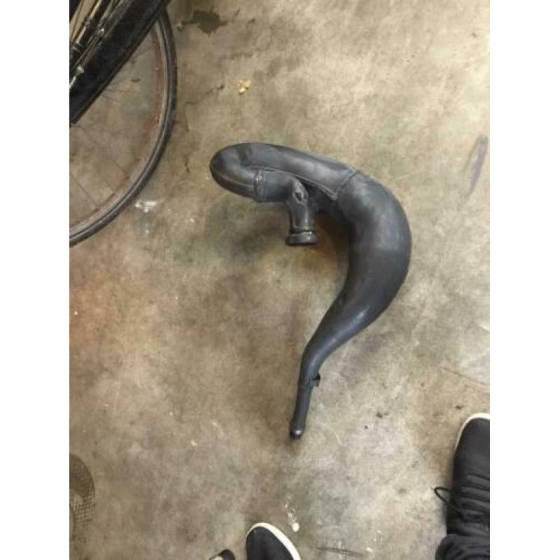 yz250 uitlaatbocht + demper / yz 250 / uitlaat