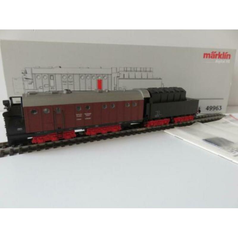 Marklin 49963 Stoomloc sneeuwruimer met geluidseffecten