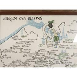 Belgische bierkaart