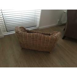 Hondenmand Riviera Maison Rattan