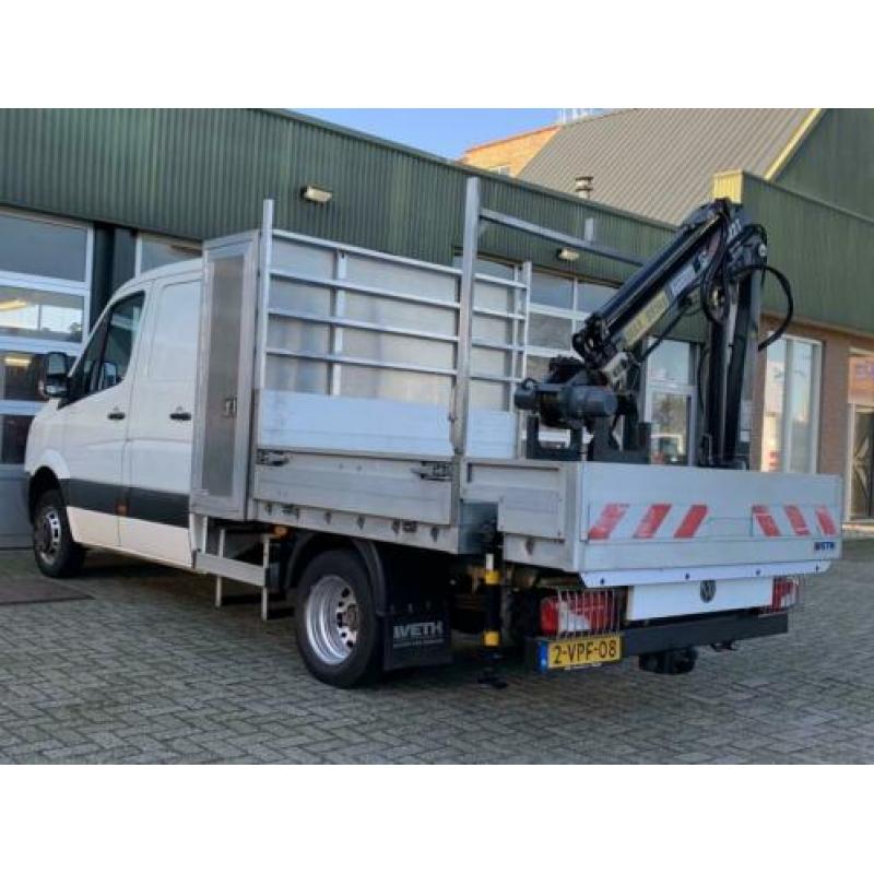 Volkswagen Crafter 50 2.5 TDI DC Hiab 2.2T Laadkraan Airco T