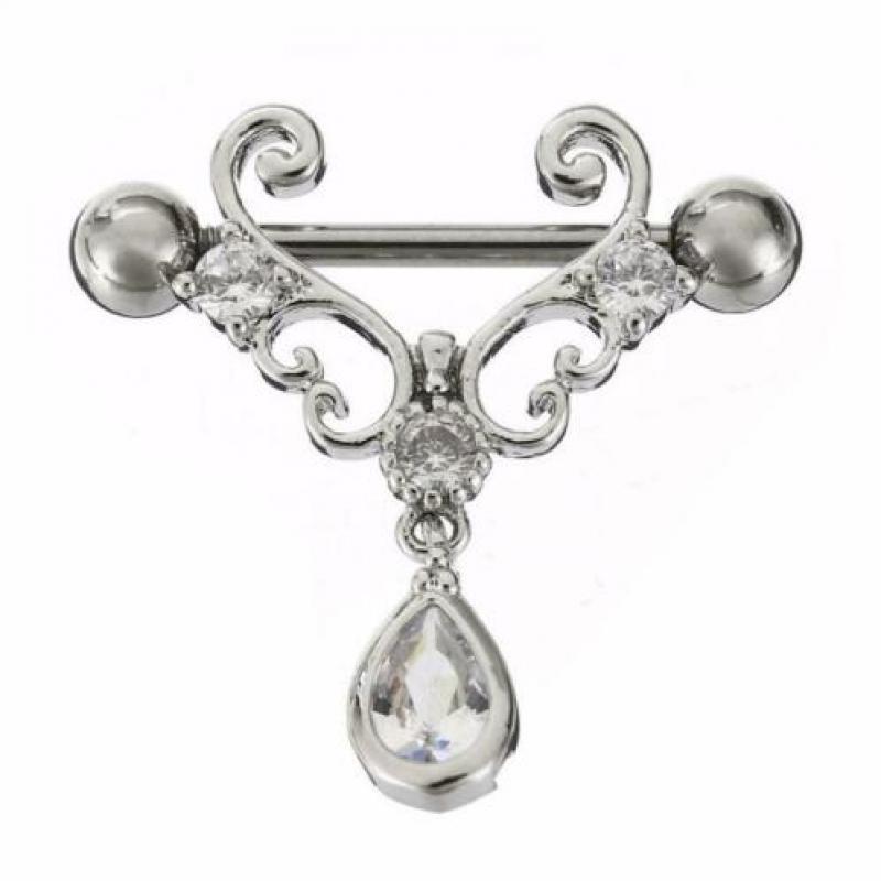 Tepel piercing tepelpiercing ring roestvrij stalen sexy
