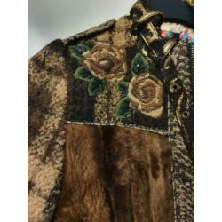 Super mooie apparte jas van Desigual maat 36, nieuw
