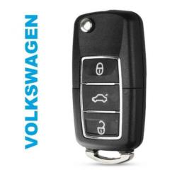 Luxe 3 knops VW sleutel behuizing Beetle Golf Passat Polo Up